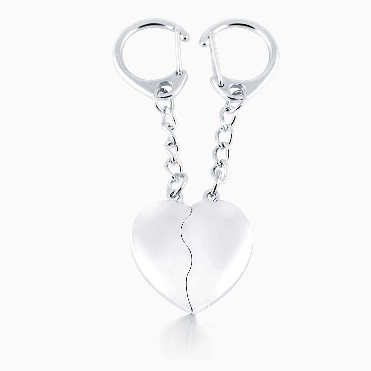 Herz Schlüsselanhänger mit Initialen