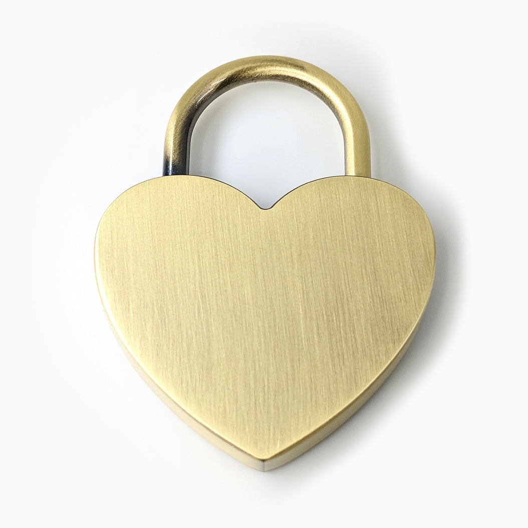 Weiteres Schloss: Herzschloss Vintage Gold