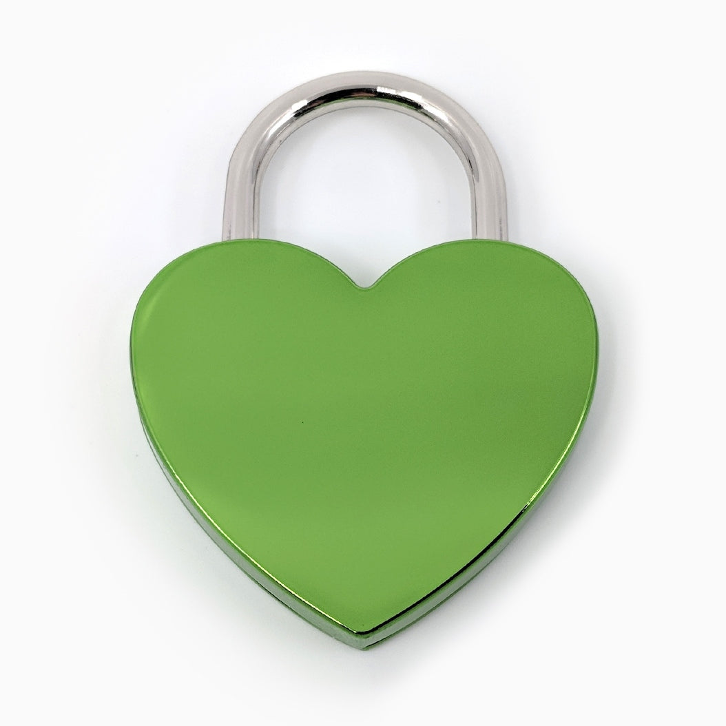 Herzschloss Smaragd Grün