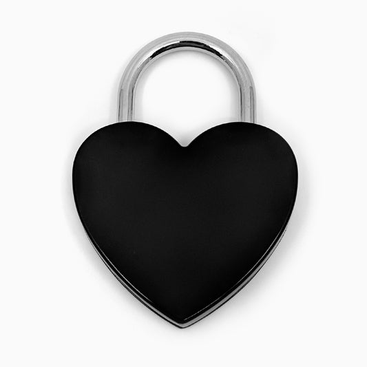 Weiteres Schloss: Herzschloss Onyx Schwarz